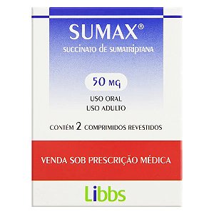 SUMAX  50MG 2CPR