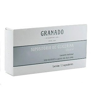 SUPOSIT GLICERINA 12 UN INF