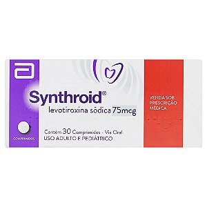 SYNTHROID  75MCG 30C PR
