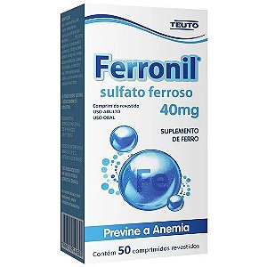 FERRONIL 40MG 50DRG