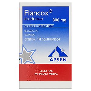 FLANCOX 300MG 14CPR