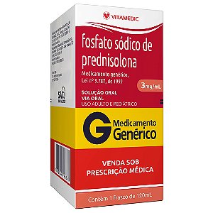 FOSFATO SOD.PREDNISO G)3,0MG SOL 120ML +