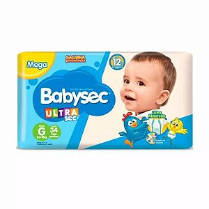 FRALDA BABYSEC  MEGA G 32