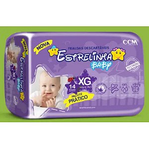 FRALDA ESTRELINHA PR ATICA EG C/12 ESTREL