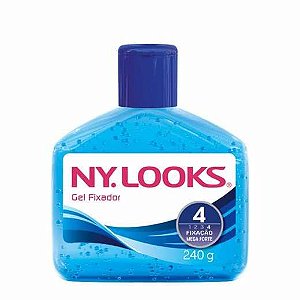 GEL FIX NY LOOKS 240 G AZUL MEGA