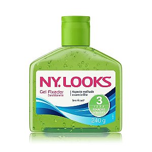 GEL FIX NY LOOKS 240 G VERDE