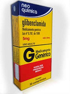GLIBENCLAMIDA G*  5M G 30CPR