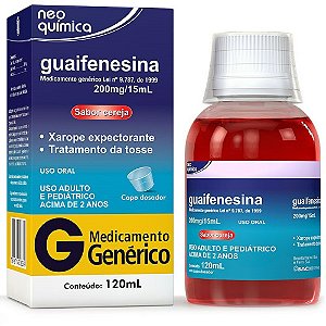 GUAIFENESINA G*  XPE 13,3MG 120ML CEREJA