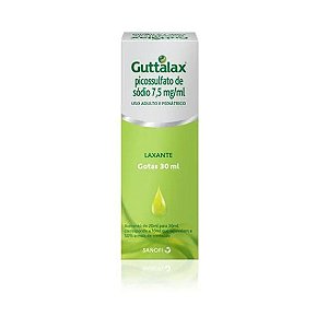 GUTTALAX GTS 7,5MG 3 0ML