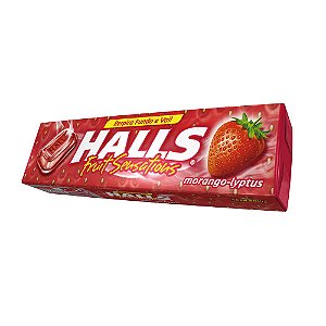 HALLS 10UN MORANGO