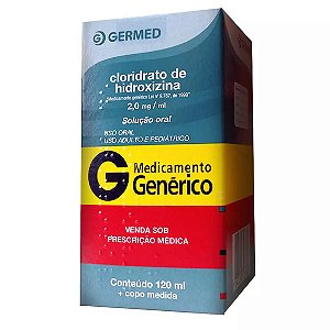 HIDROXIZINA CL G*  S OL 2MG 120ML