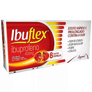 IBUFLEX 400MG 8CAP