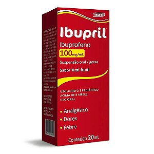 IBUPRIL GTS 100MG 20 ML