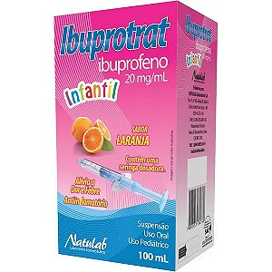 IBUPROTRAT SUSP 20MG 100ML LARANJA