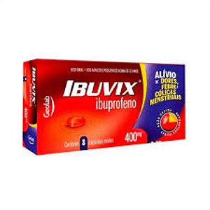 IBUVIX 400MG C/8CAPS /GEO