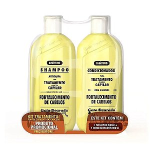KIT GOTA SH+CO 300ML  TRAD AMARELO