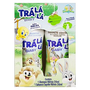 KIT TRALALA BABY HID RATA SH+SABONETE LIQ
