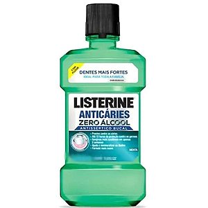 LISTERINE  250ML ANT ICARIES ZERO MENTA