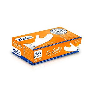 LUVA PROCED MEDIX LT X 100UN GRA