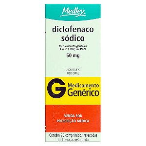 DICLOFENACO SODICO G*   50MG 20CPR