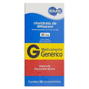 DILTIAZEM CL G*  30M G 50CPR