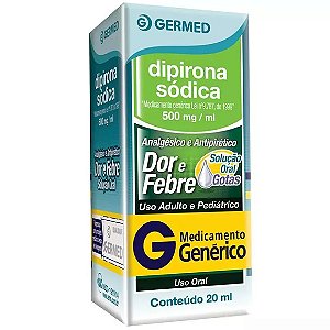 DIPIRONA SODICA G* GTS 500MG 20ML