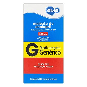 ENALAPRIL MAL G*  20 MG 30CPR