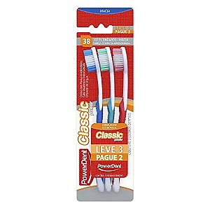 ESCOVA CLASSICA MACIA  LEVE 3 PAGUE 2 POWED