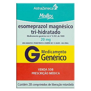 ESOMEPRAZOL MAGNE G* 20MG 28CPR