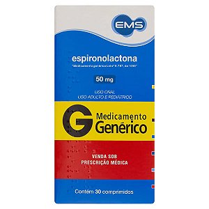ESPIRONOLACTONA G*  50MG 30CPR