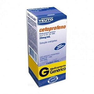 CETOPROFENO G*  GTS 20MG 20ML