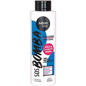 COND SALON LINE SOS BOMBA 300ML EMOLIENC