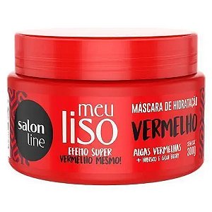 MASC SALON LINE MEU LISO 300G VERMELHO