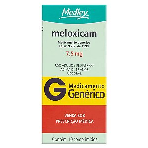MELOXICAM G*   7,5MG 10CPR