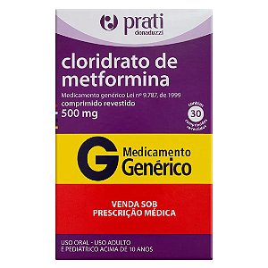 METFORMINA CL G*  50 0MG 30CPR