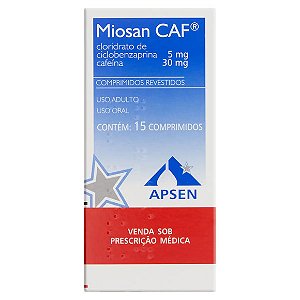 MIOSAN CAF  5/30MG 15CPR