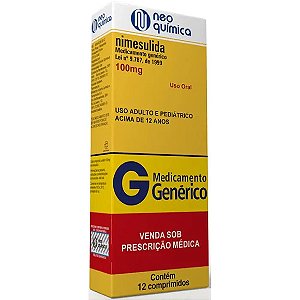 NIMESULIDA G*  100MG 12CPR