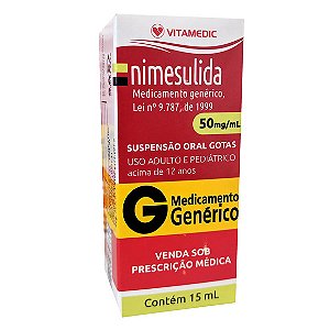 NIMESULIDA G*  GTS 5 0MG 15ML