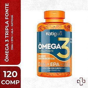 OMEGA 3 KATIGUA TRIP LA FONTE 120CAPS/KAT