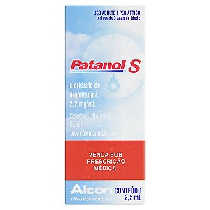 PATANOL S  OFT 2MG 2,5ML
