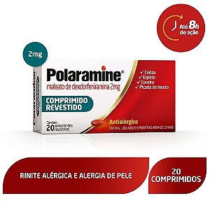 POLARAMINE 2MG 20CPR