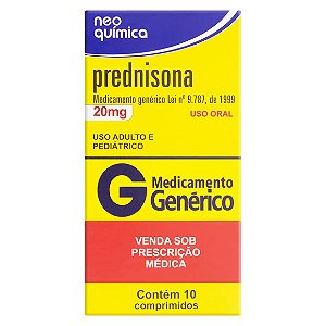 PREDNISONA G*  20MG 10CPR