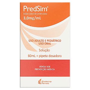 PREDSIM SOL 3MG  60M L+PIPETA