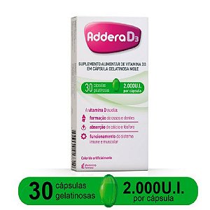 ADDERA D3   2.000UI 30CAP