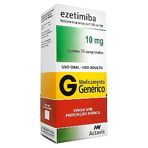 EZETIMIBA G*  10MG 3 0CPR