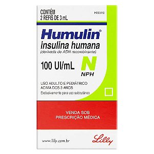 INSUL HUMULIN N  HUM 2REF 3ML