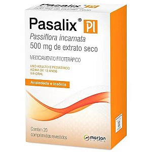 PASALIX PI 500MG 20C PR