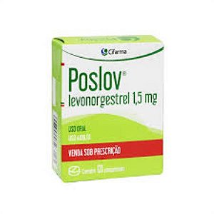 POSLOV (LEVONOGESTRE L) 1,5MG C/01 COMP.