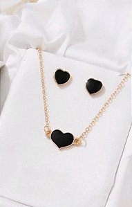 Conjunto Coração Noir