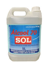 Alcool Gel 70% Antisseptico 5Lt - SOL